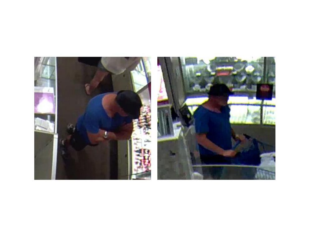 HAVE YOU SEEN THIS MAN: Emerald Police are looking for this man in relation to a theft at the Emerald Highlands Market Place. Photo Queensland Police HAVE YOU SEEN THIS MAN: Emerald Police are looking for this man in relation to a theft at the Emerald Highlands Market Place. Photo Queensland Police
